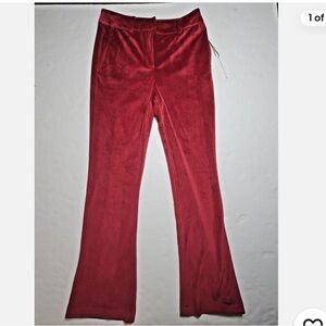 Maison d' Amelie Women's Very Soft Red Pants